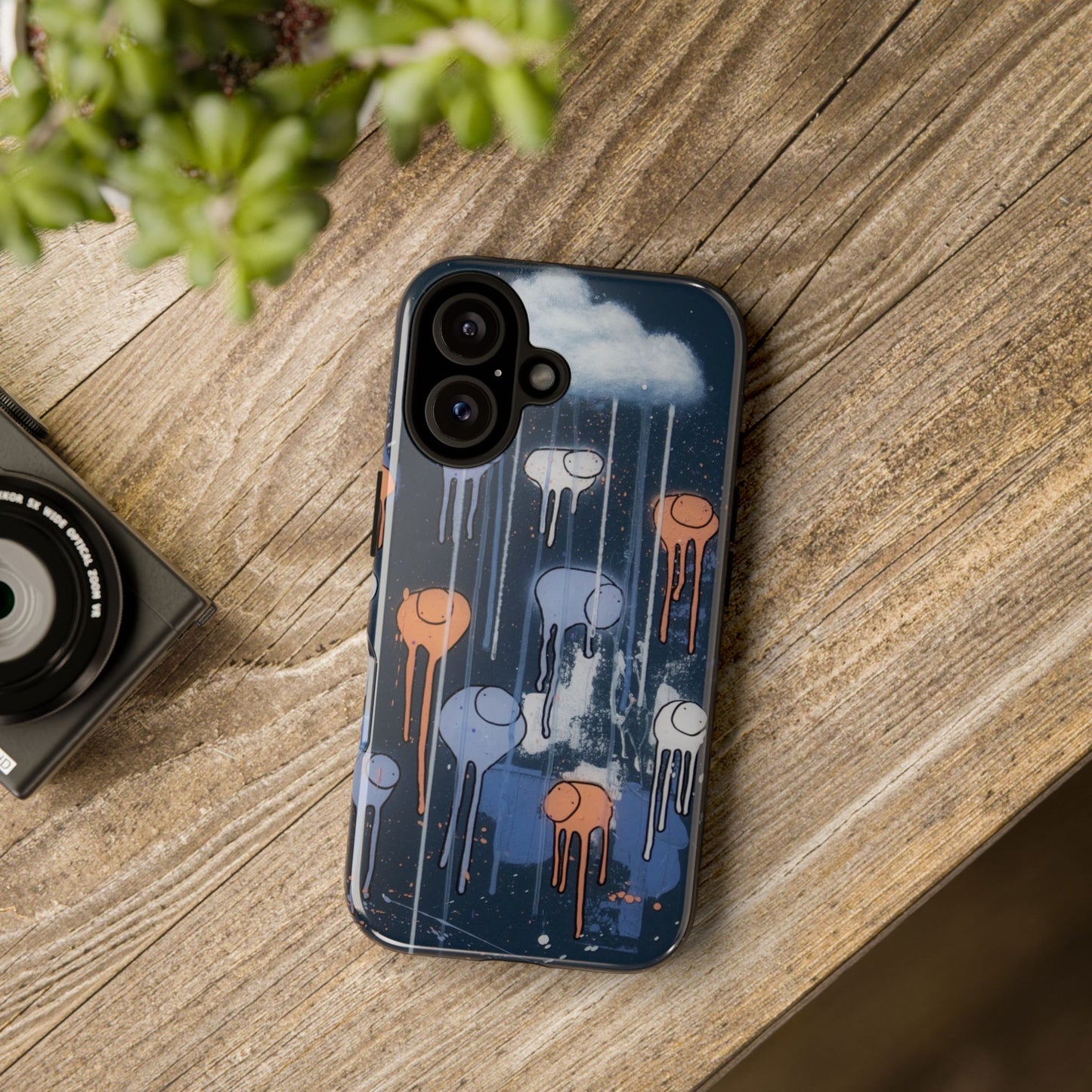 RAINING COWS "Midnight Symphony" Phone Case