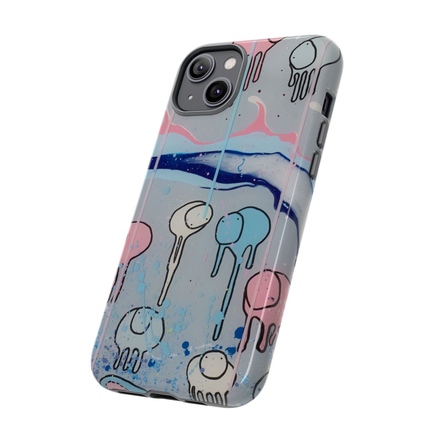 RAINING COWS "Silver Surfer" Phone Case