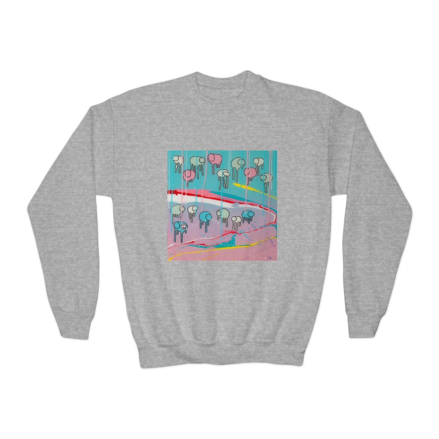 RAINING COWS "Martini Twist" Kids Sweatshirt