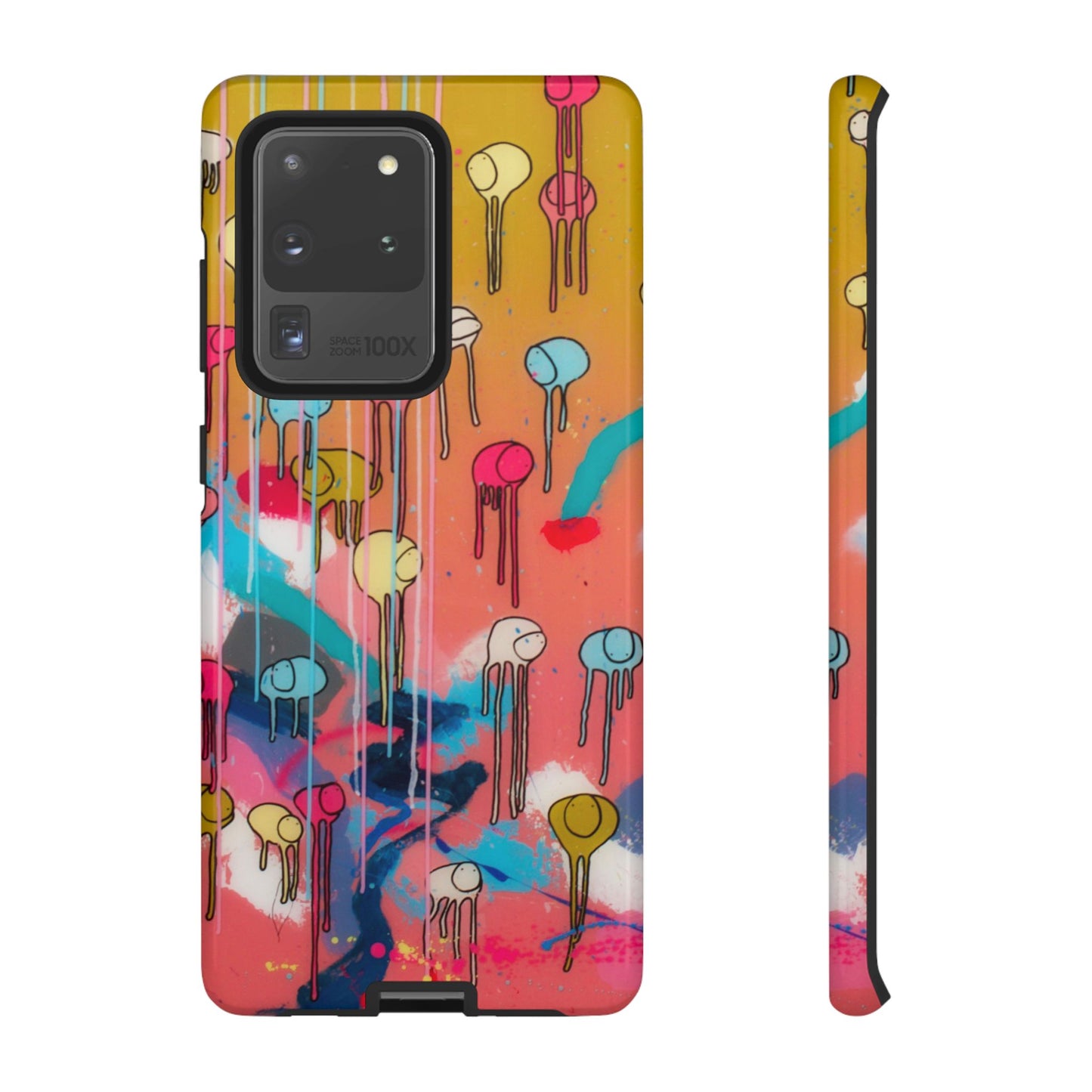 RAINING COWS "Bubble Gum Sun" Phone Case