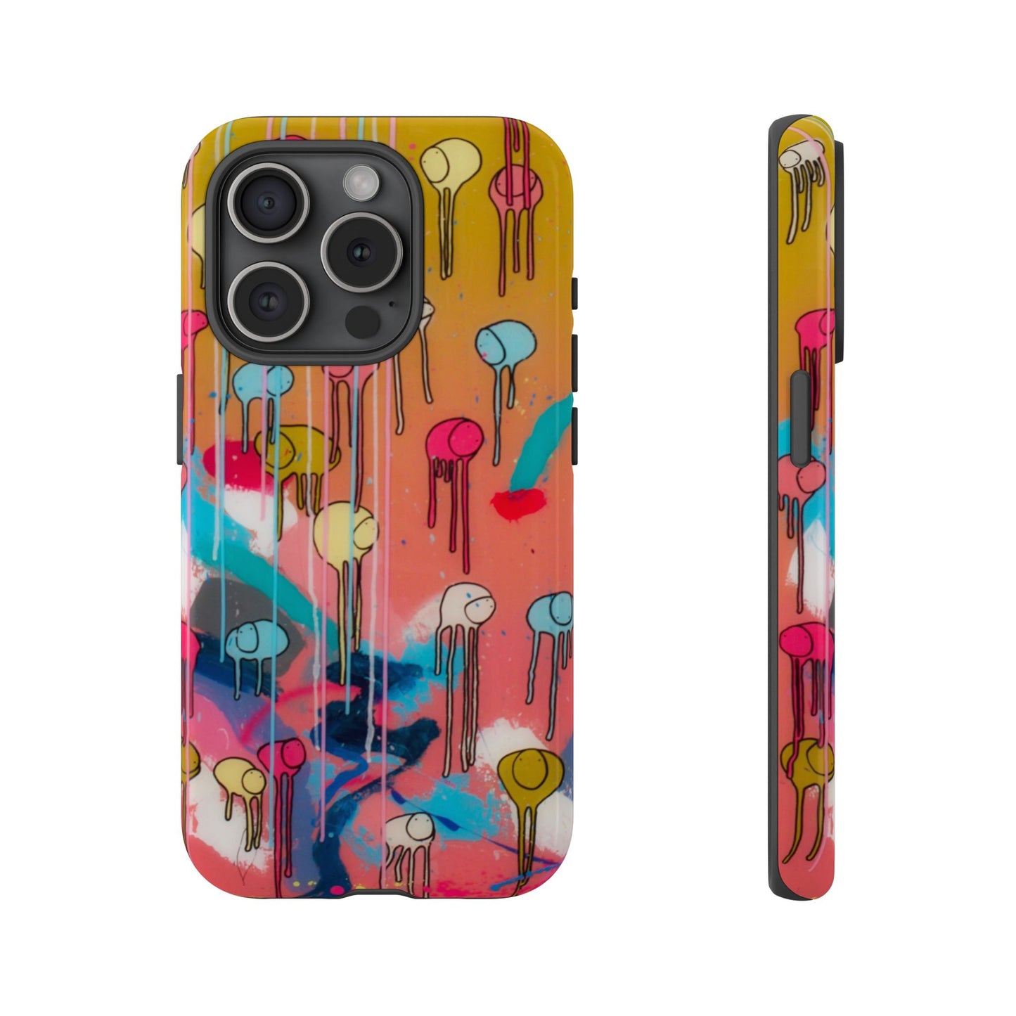 RAINING COWS "Bubble Gum Sun" Phone Case