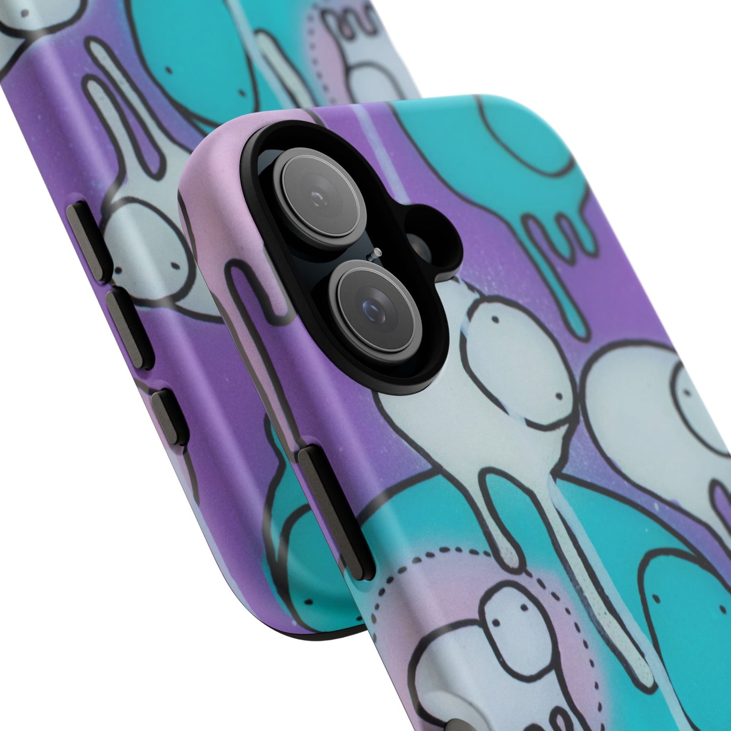 RAINING COWS "Yellow Interference" Phone Case