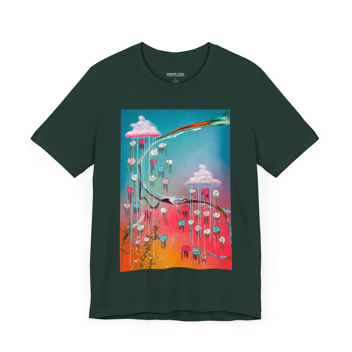 RAINING COWS "Emotional Currency" T-Shirt