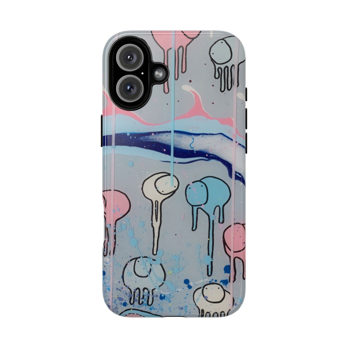 RAINING COWS "Silver Surfer" Phone Case