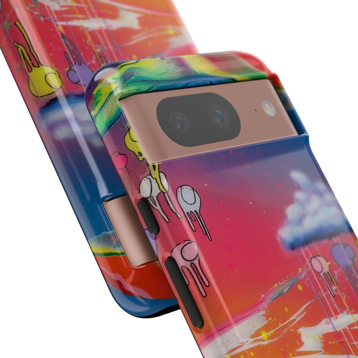 RAINING COWS "Twisted Spectrum" Phone Case