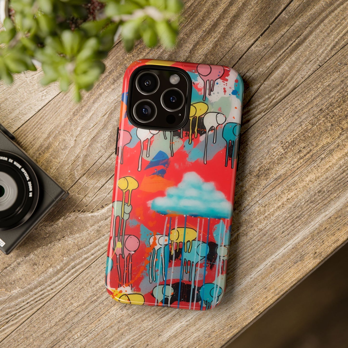 RAINING COWS "Rainbow After the Storm" Phone Case