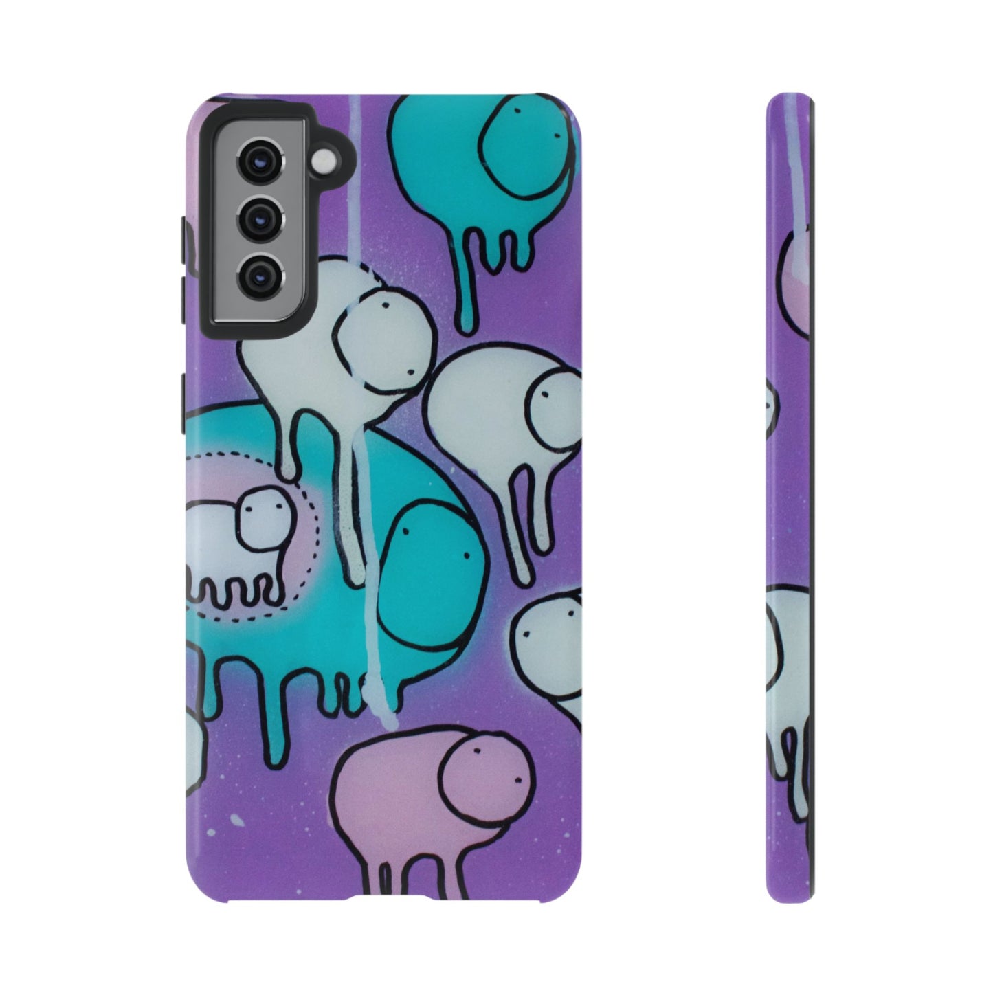 RAINING COWS "Yellow Interference" Phone Case
