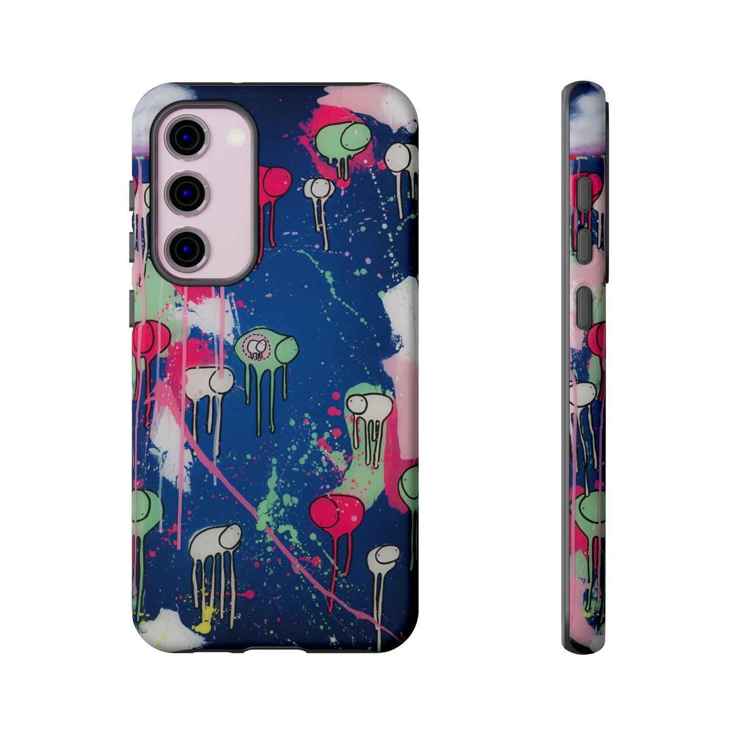 RAINING COWS "The Night Rose Thunder" Phone Case