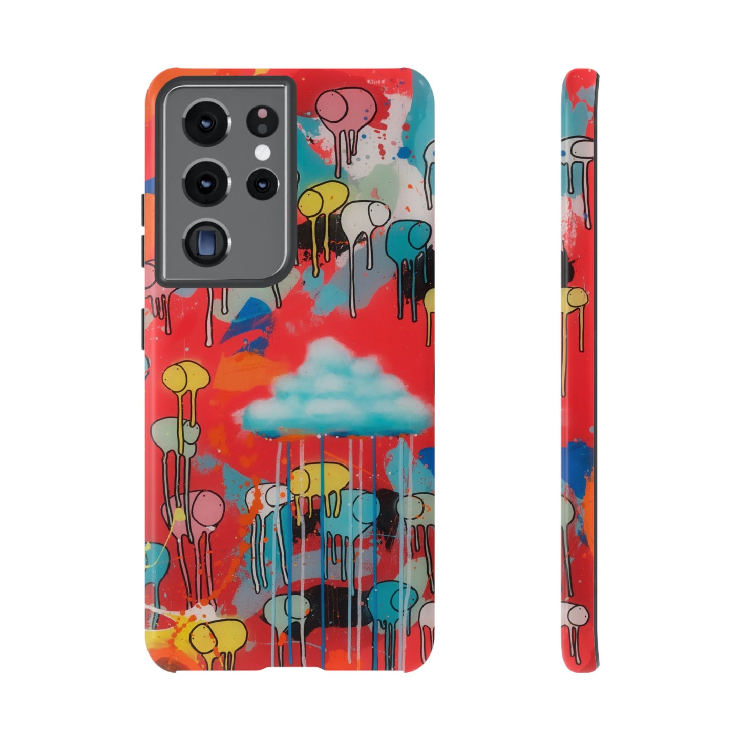 RAINING COWS "Rainbow After the Storm" Phone Case