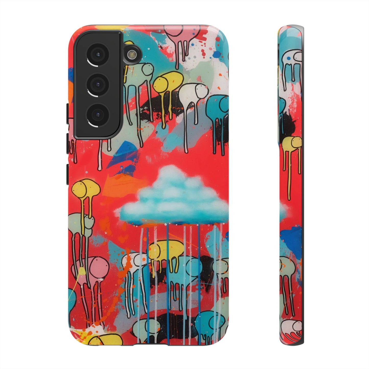 RAINING COWS "Rainbow After the Storm" Phone Case