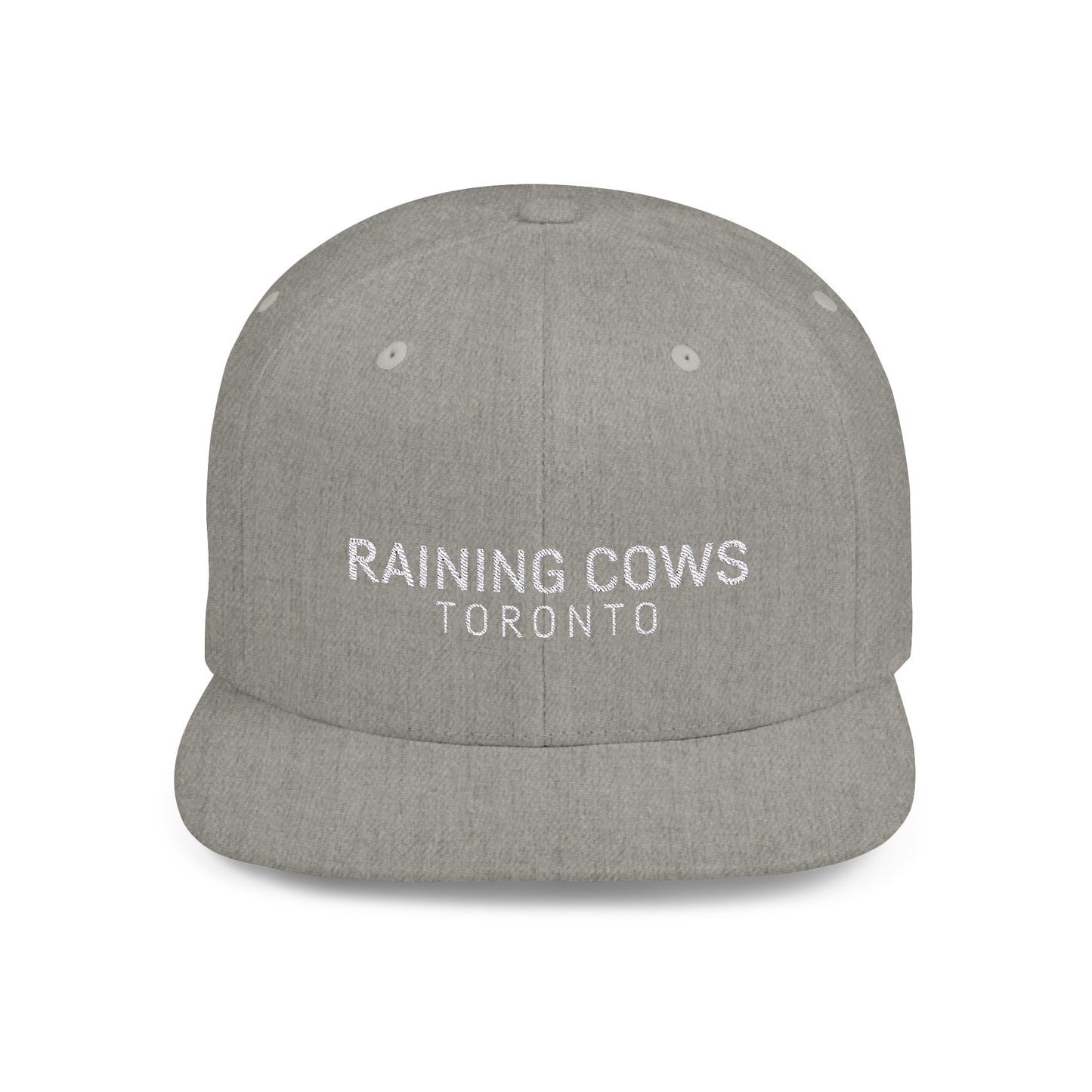 RAINING COWS Flat Bill Snapback