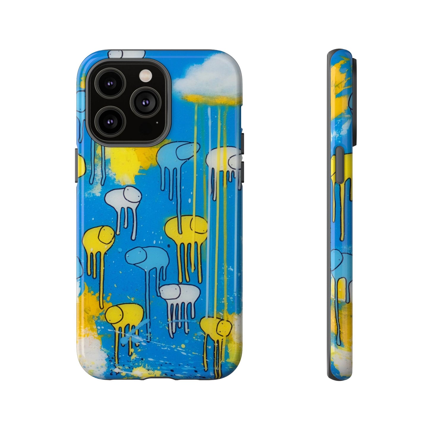 RAINING COWS "I Sea Blue" Phone Case