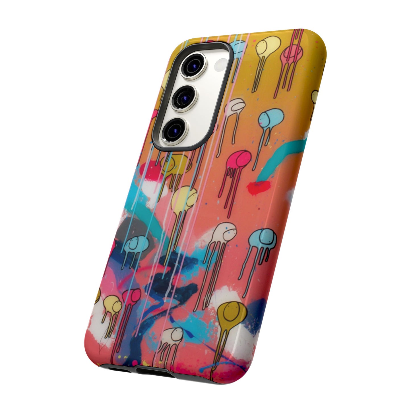 RAINING COWS "Bubble Gum Sun" Phone Case