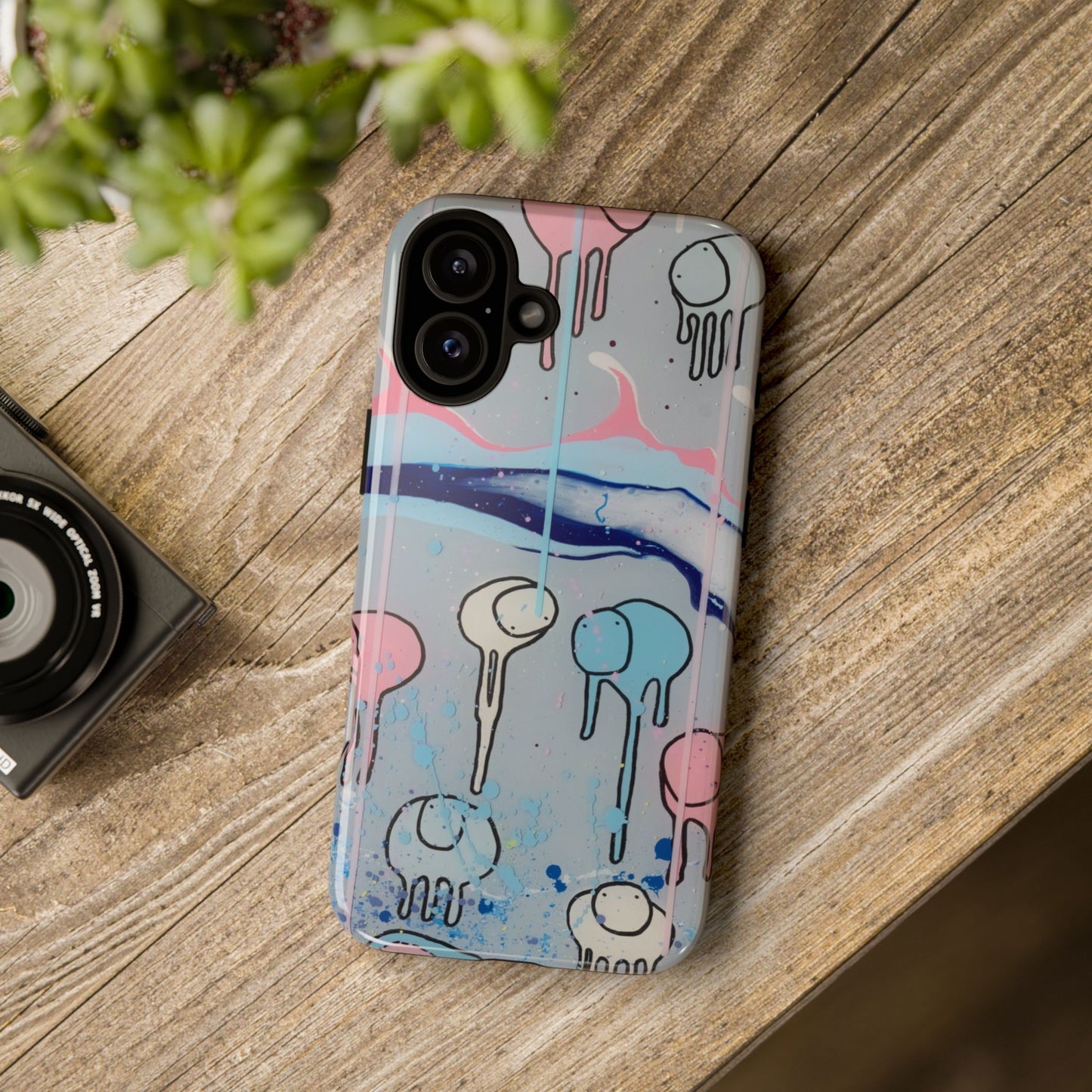 RAINING COWS "Silver Surfer" Phone Case