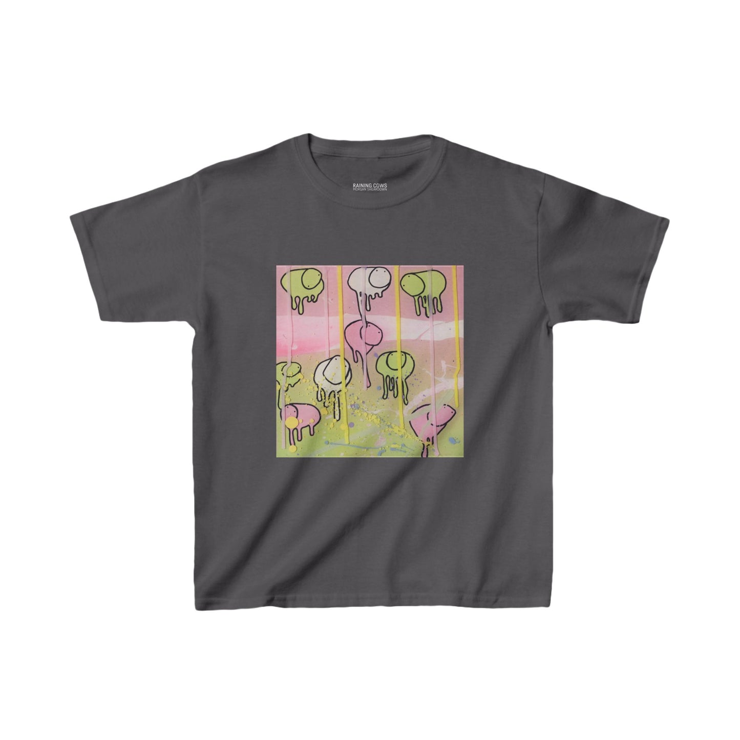 RAINING COWS "Camouflaged Lightning" Kids Tee