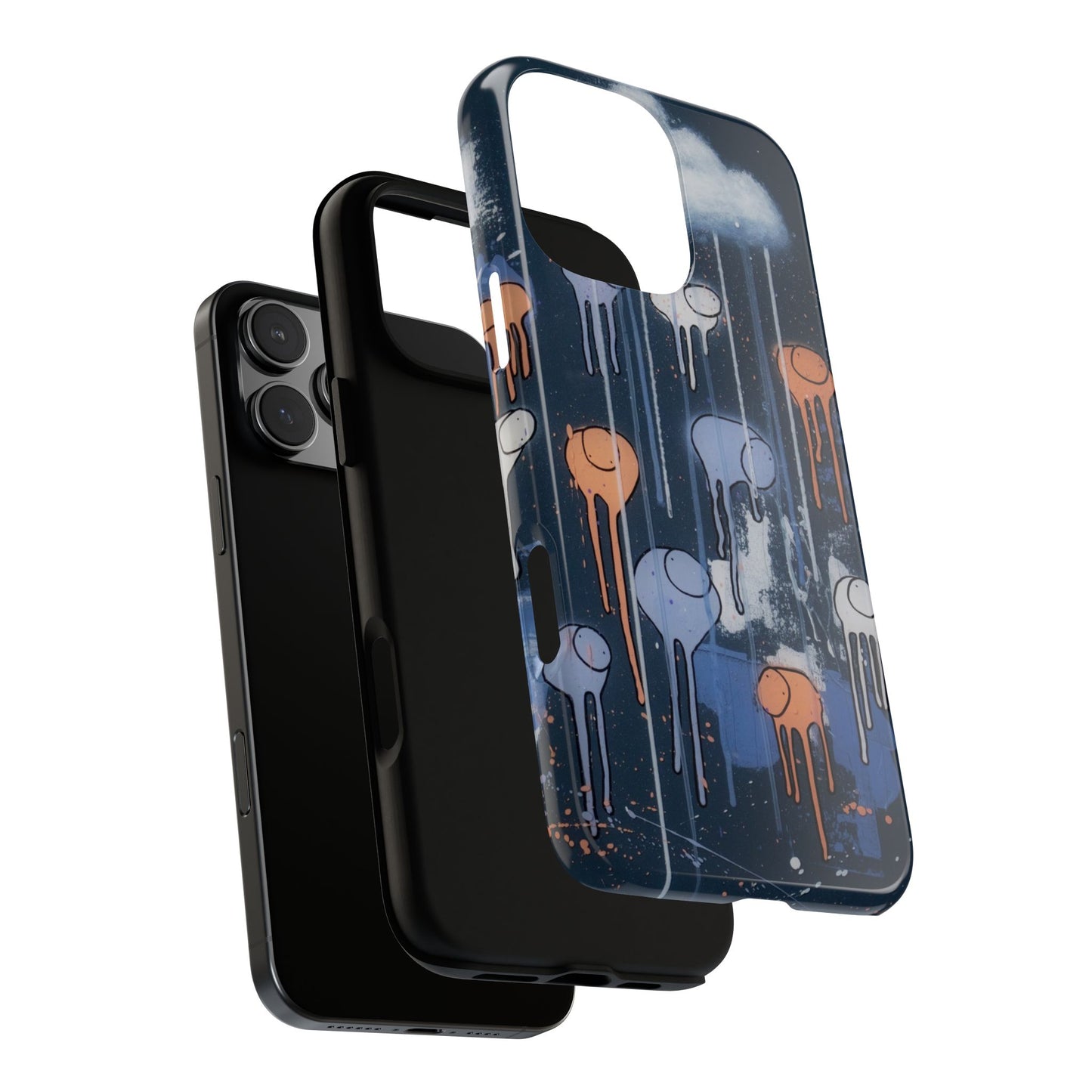 RAINING COWS "Midnight Symphony" Phone Case
