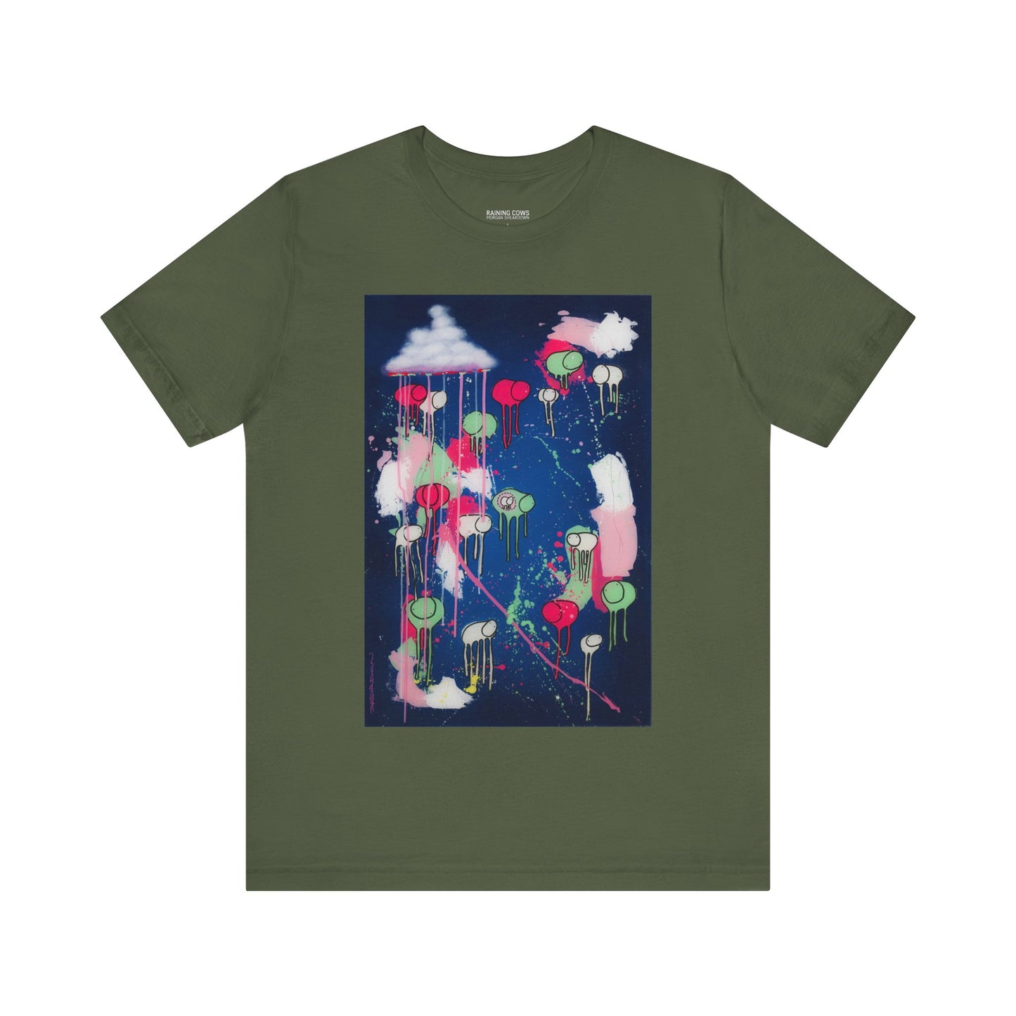 RAINING COWS "The Night Rose Thunder" T-Shirt