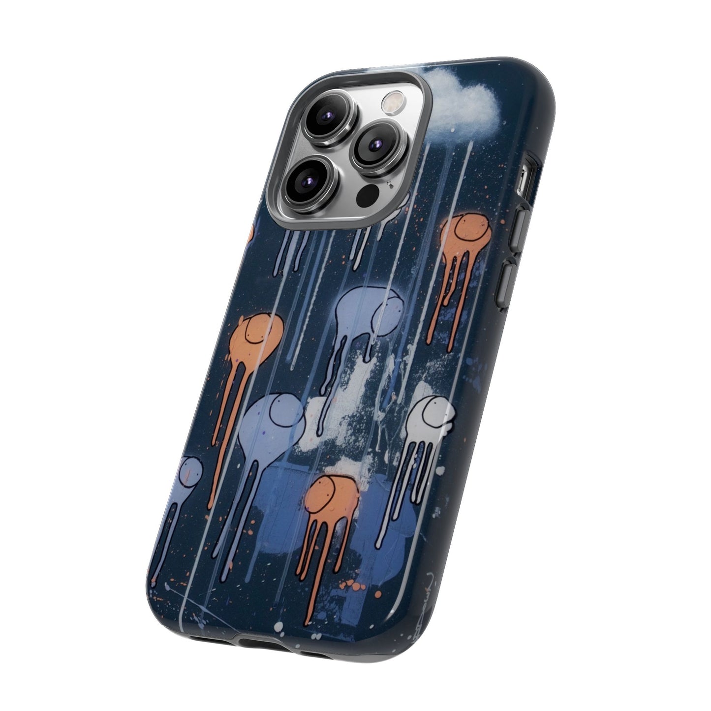 RAINING COWS "Midnight Symphony" Phone Case