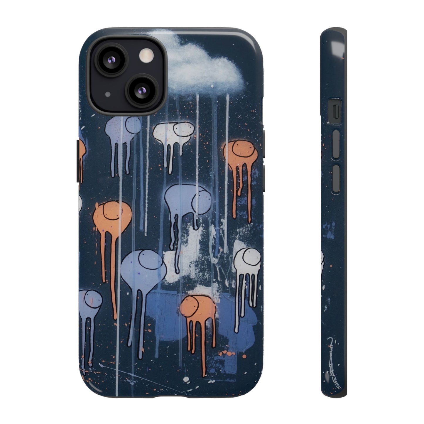 RAINING COWS "Midnight Symphony" Phone Case