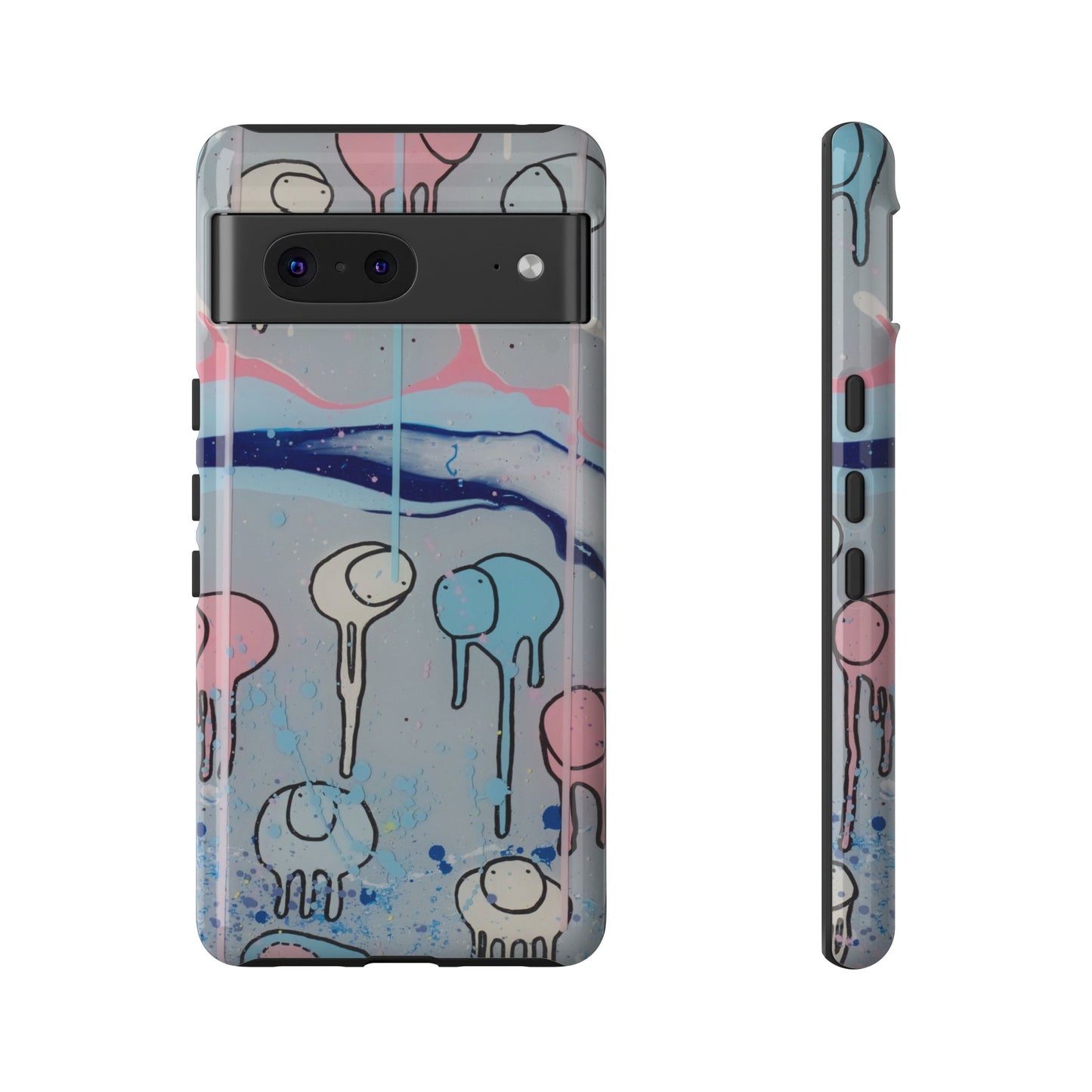 RAINING COWS "Silver Surfer" Phone Case