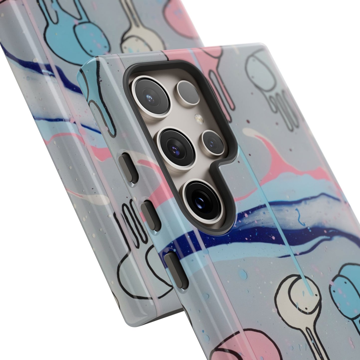 RAINING COWS "Silver Surfer" Phone Case