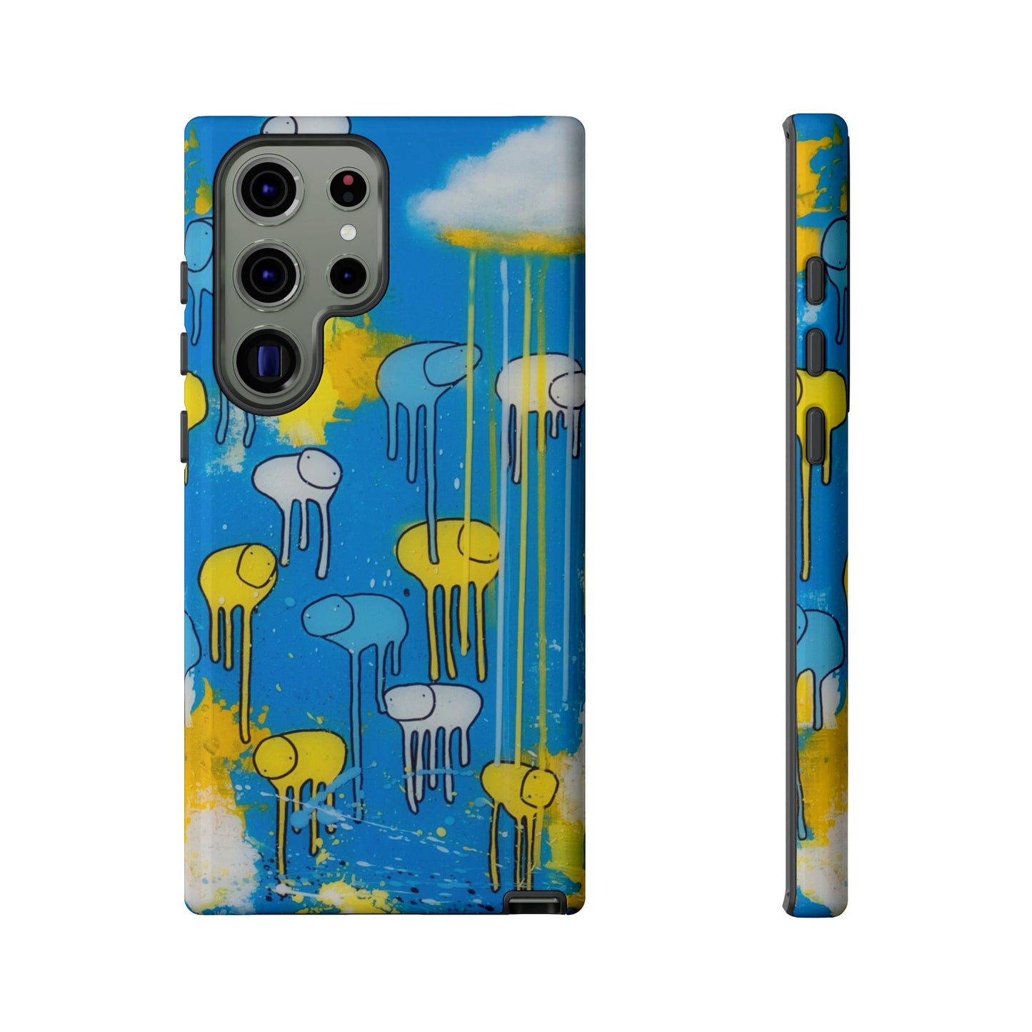 RAINING COWS "I Sea Blue" Phone Case