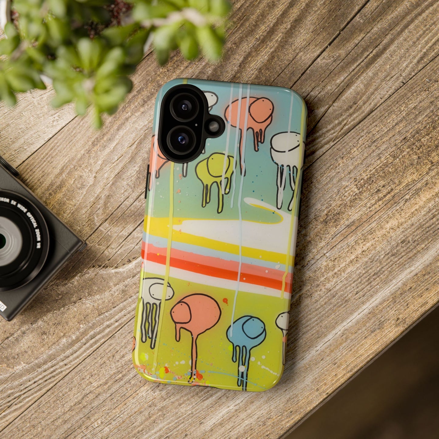 RAINING COWS "Three Leaf Clover" Phone Case