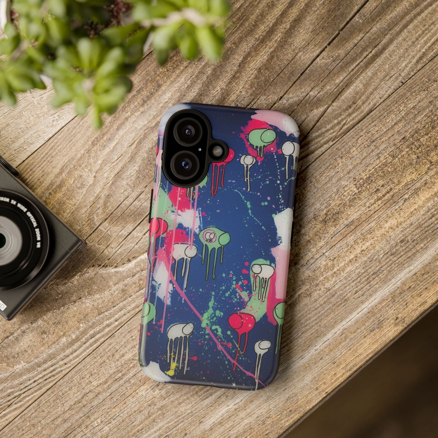 RAINING COWS "The Night Rose Thunder" Phone Case