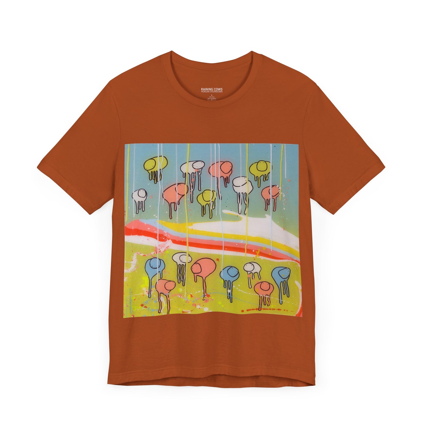 RAINING COWS "Three Leaf Clover" T-Shirt