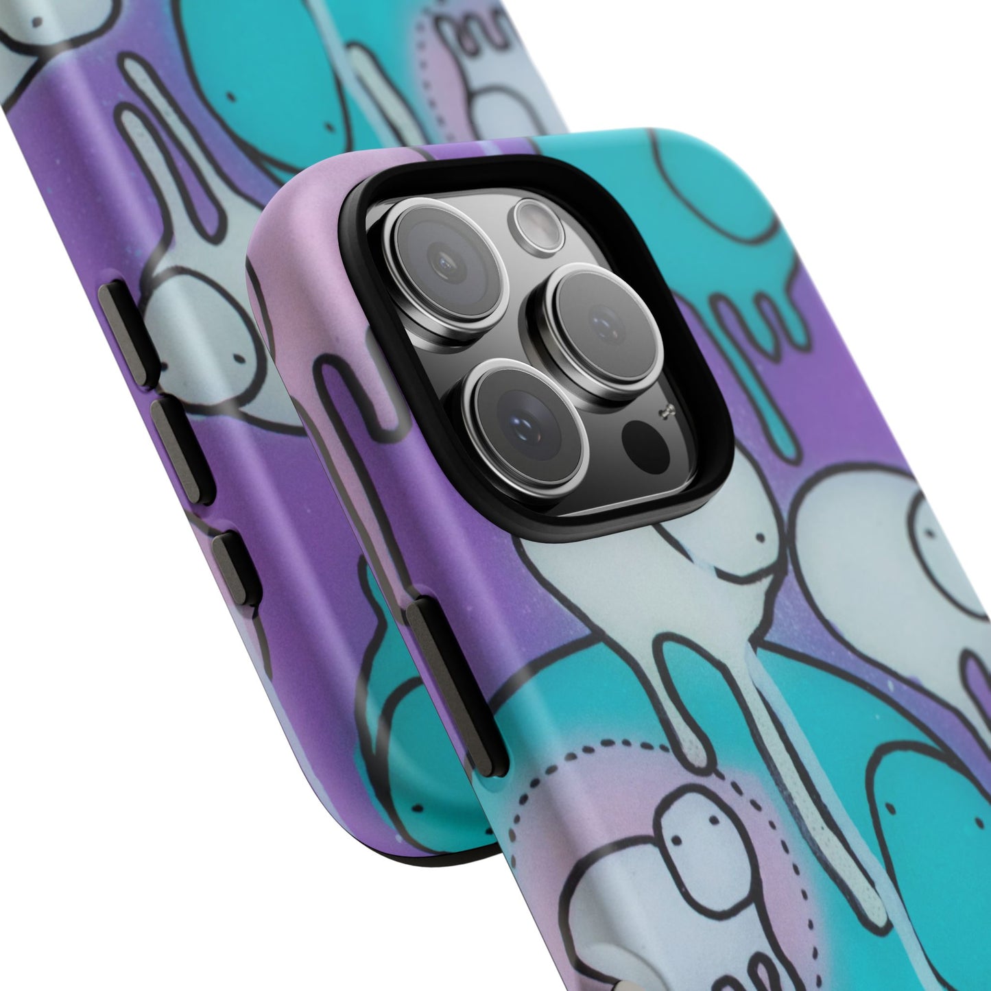 RAINING COWS "Yellow Interference" Phone Case
