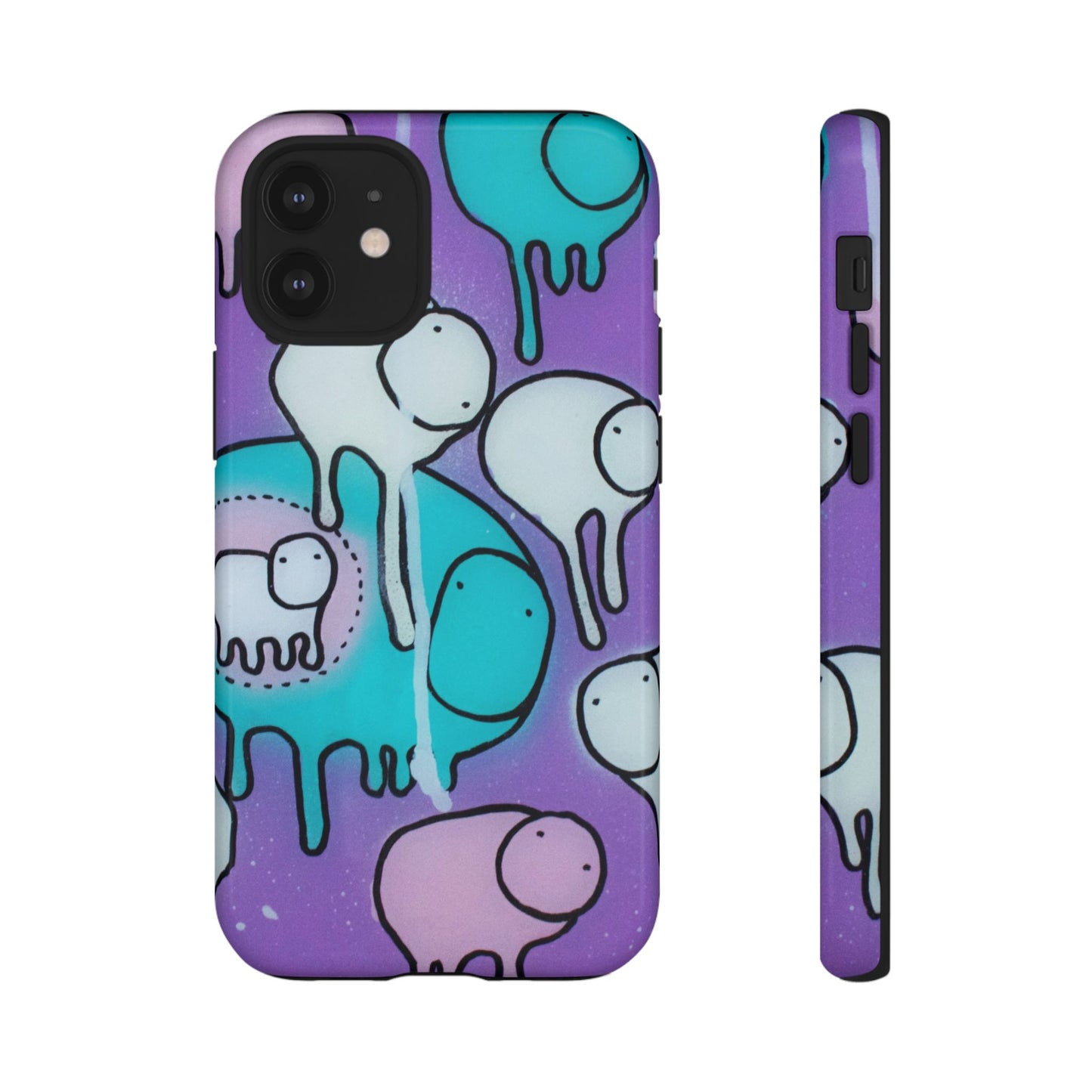 RAINING COWS "Yellow Interference" Phone Case