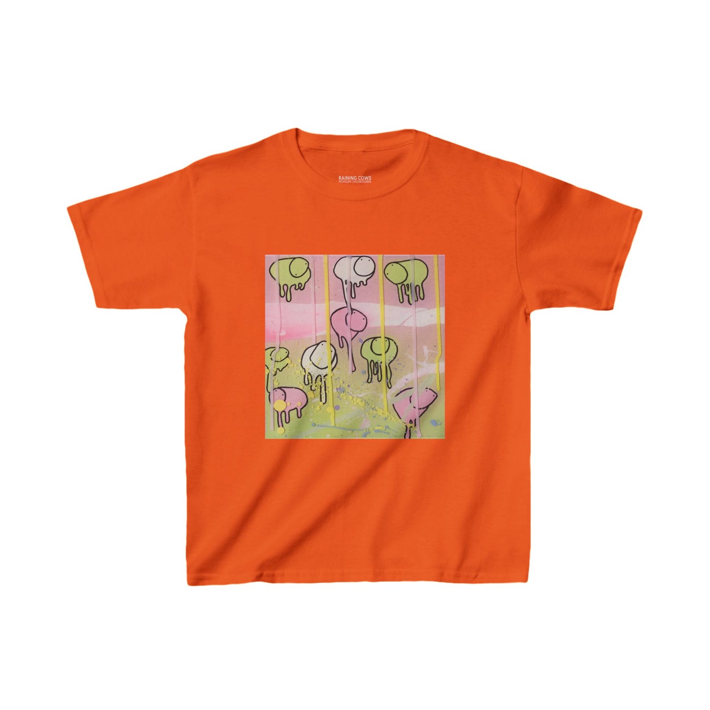 RAINING COWS "Camouflaged Lightning" Kids Tee