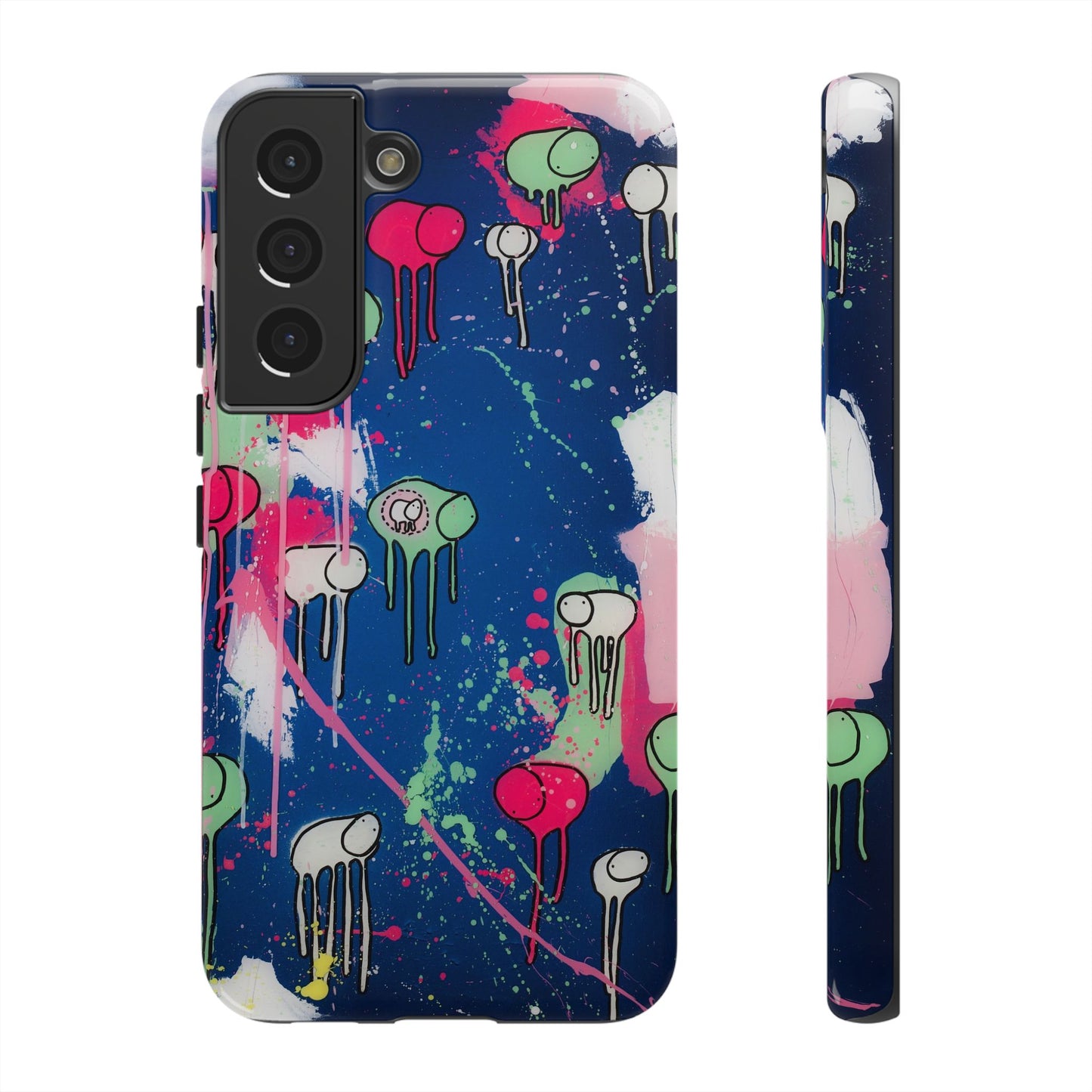 RAINING COWS "The Night Rose Thunder" Phone Case