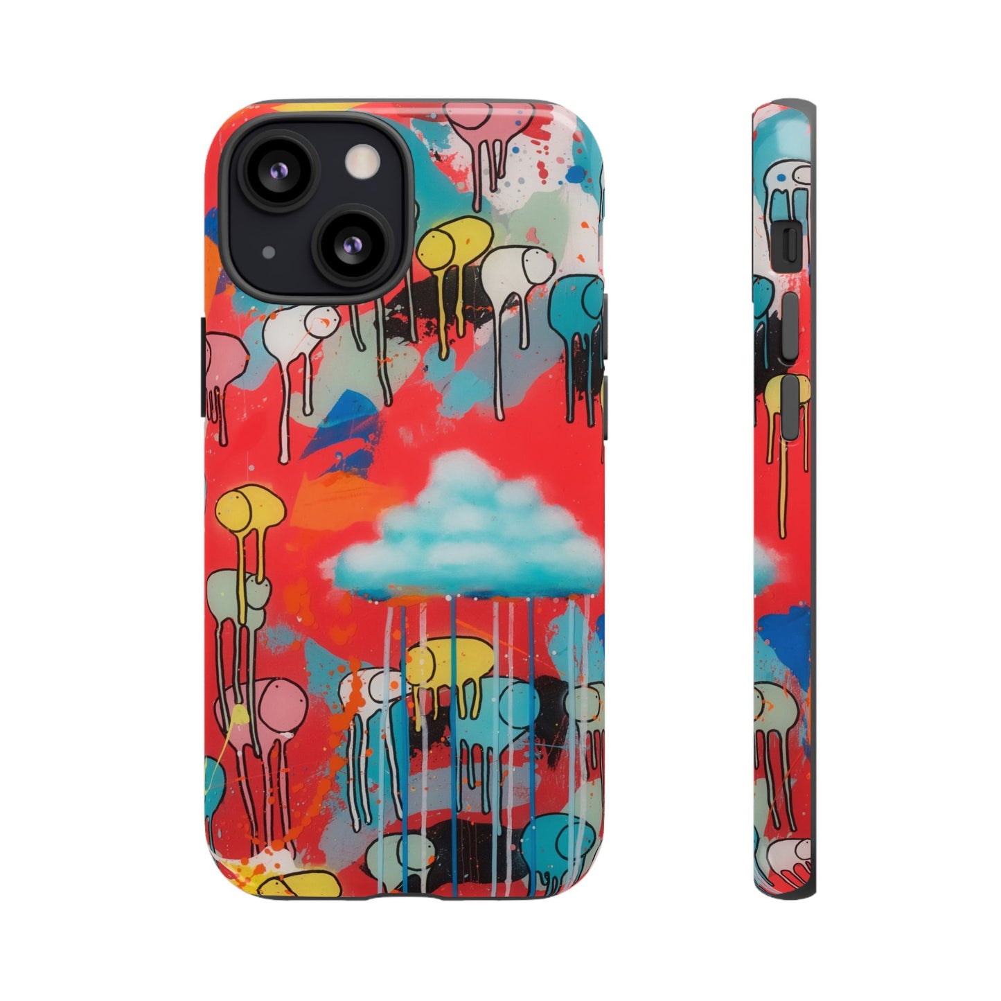 RAINING COWS "Rainbow After the Storm" Phone Case