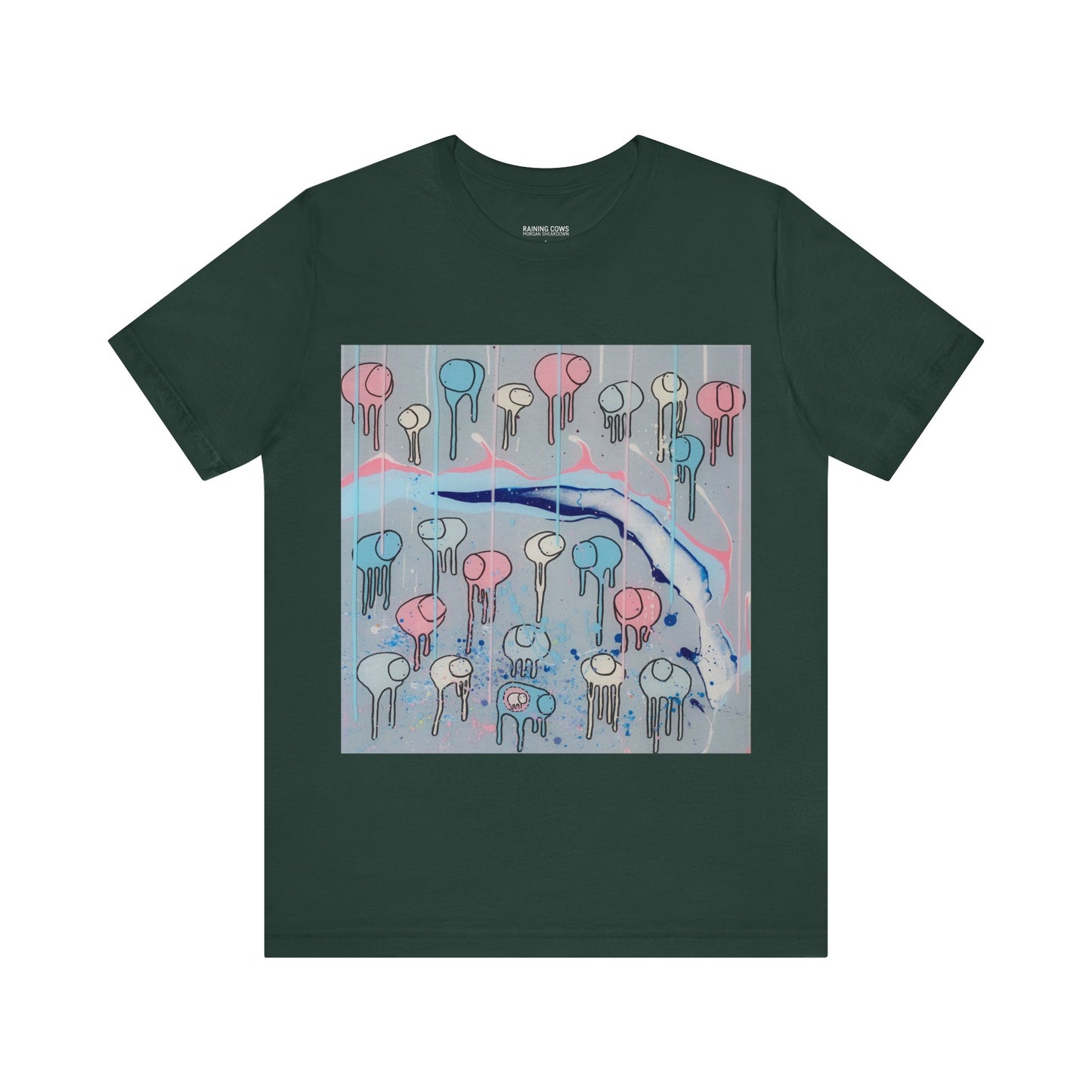 RAINING COWS "Silver Surfer" T-Shirt