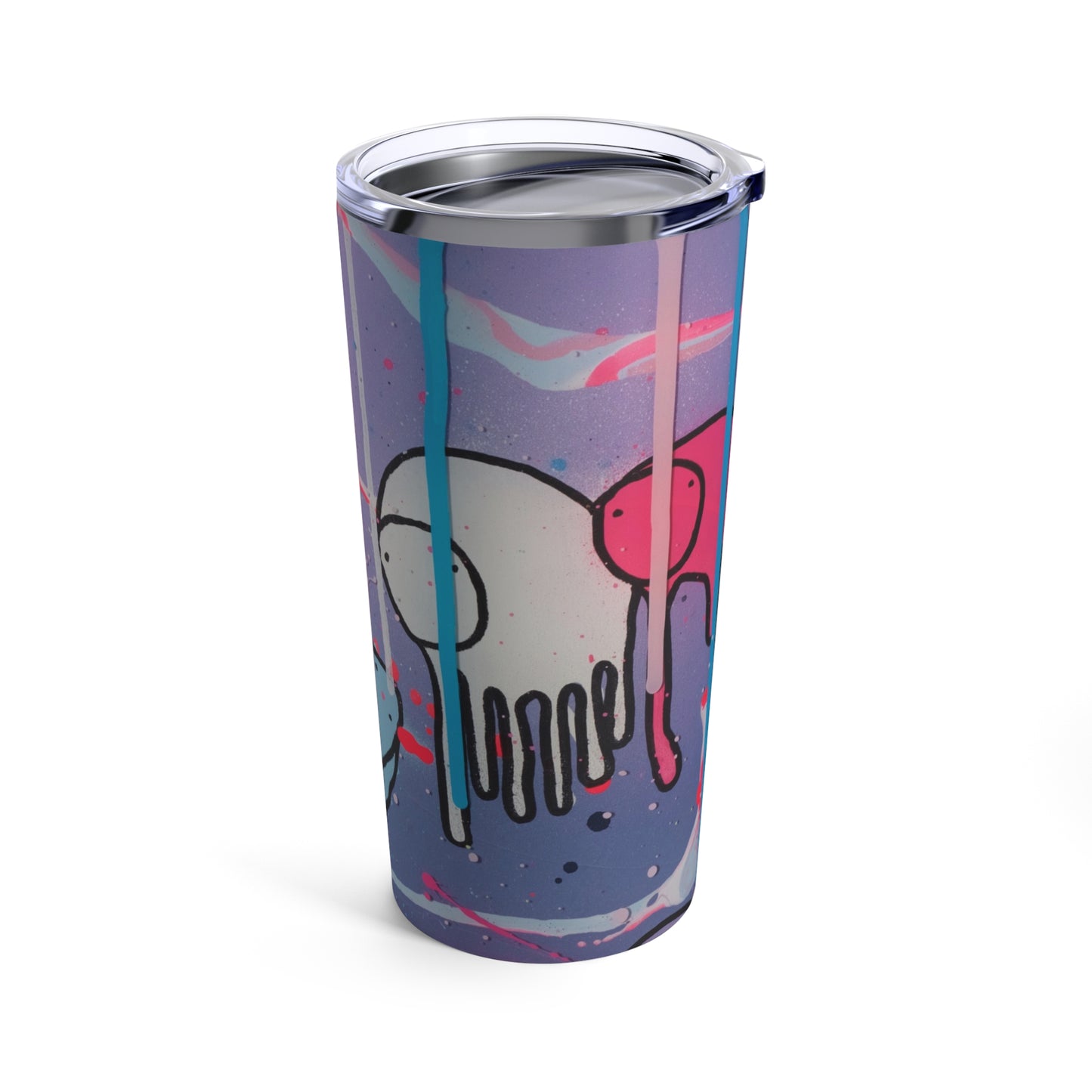 RAINING COWS "Purple Alley Street" Tumbler