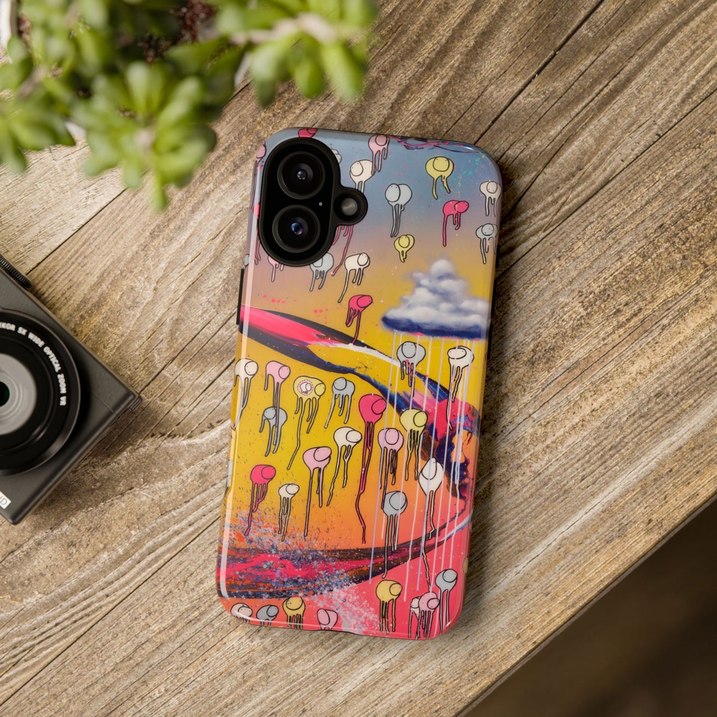 RAINING COWS "Midnight Sax" Phone Case