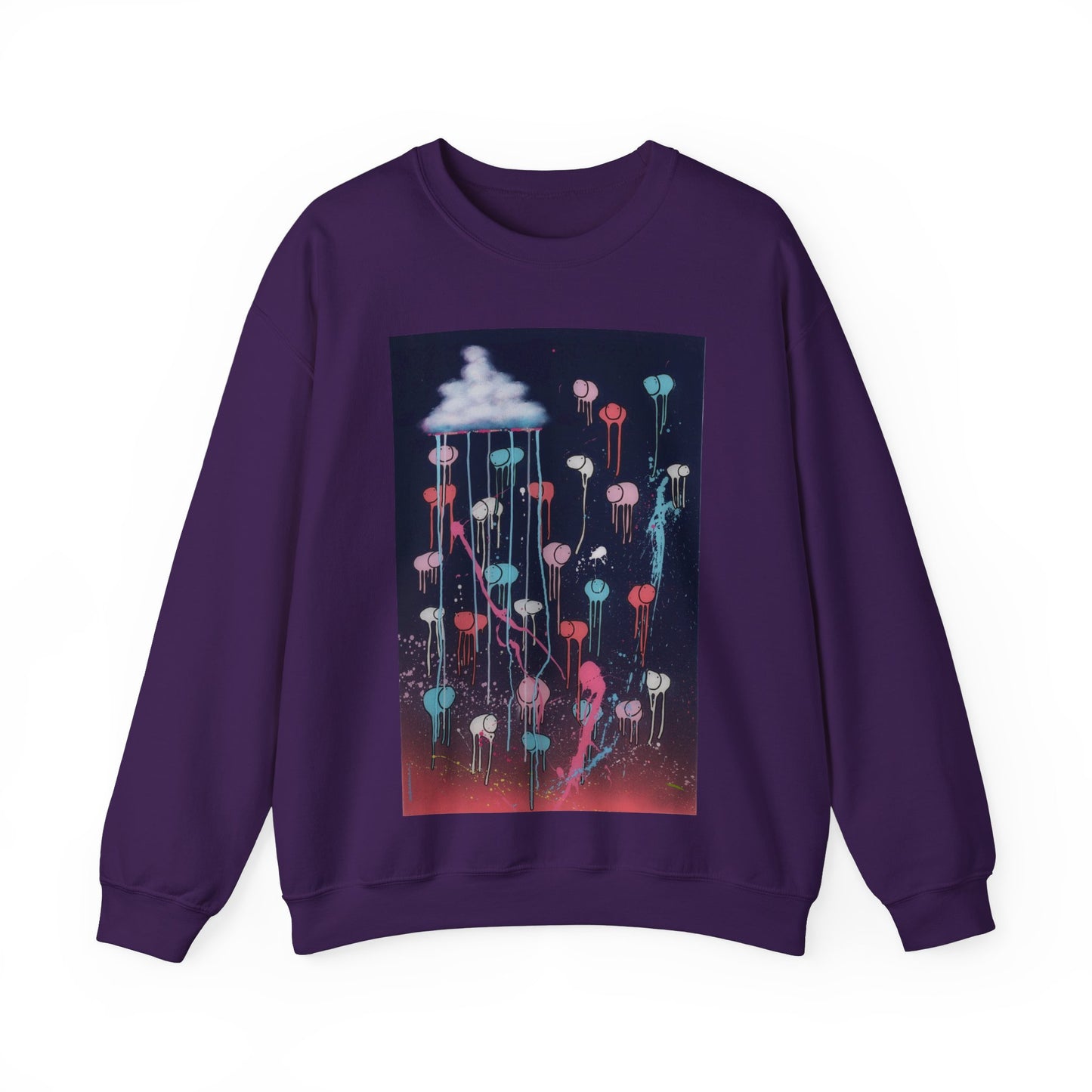 RAINING COWS "Pink Lightning" Sweatshirt