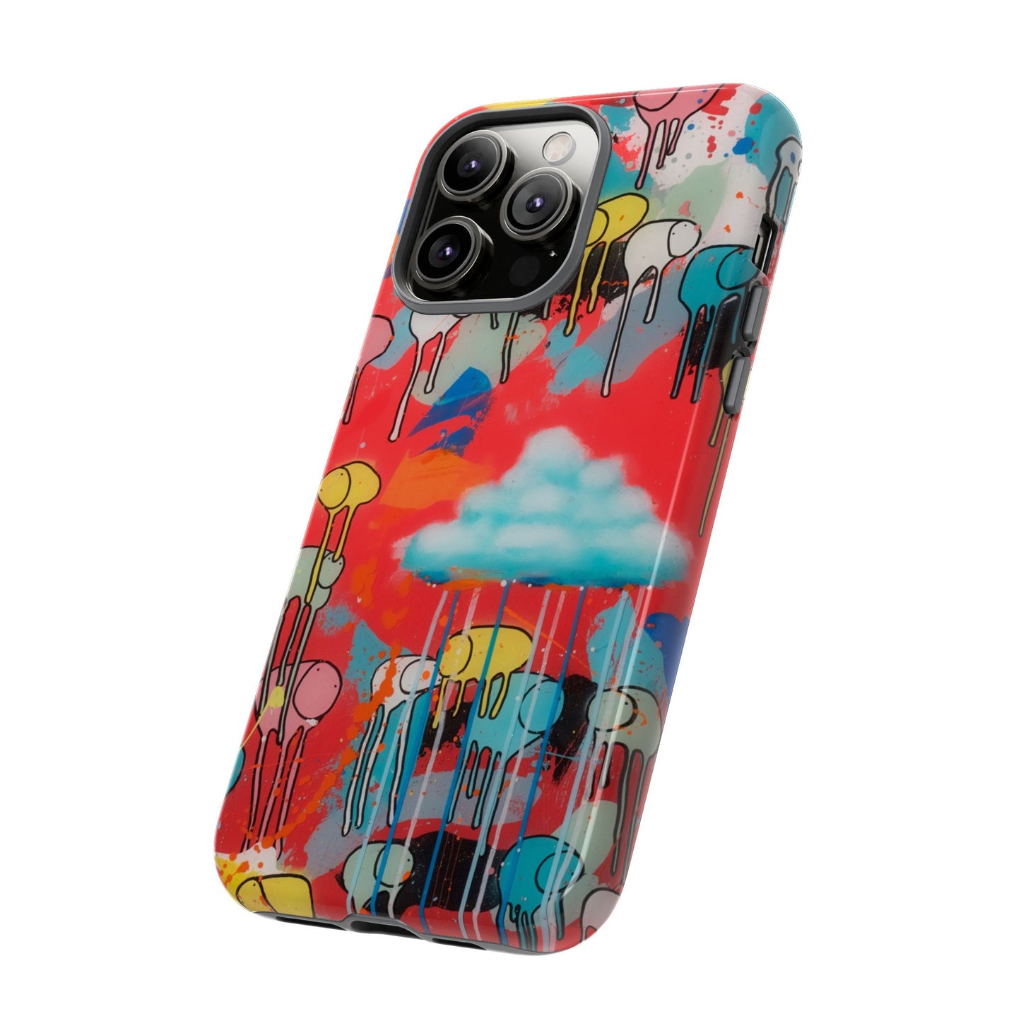 RAINING COWS "Rainbow After the Storm" Phone Case