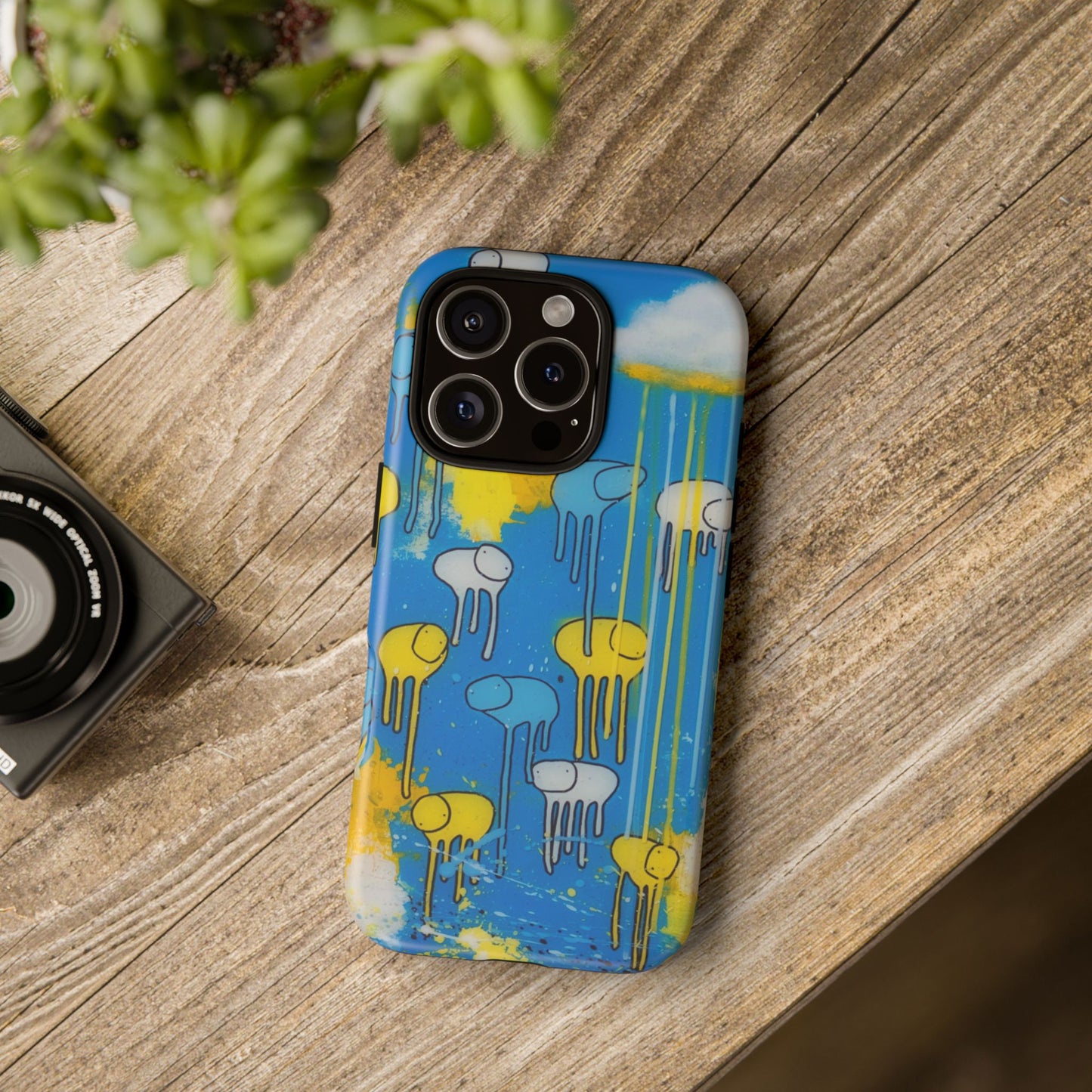 RAINING COWS "I Sea Blue" Phone Case