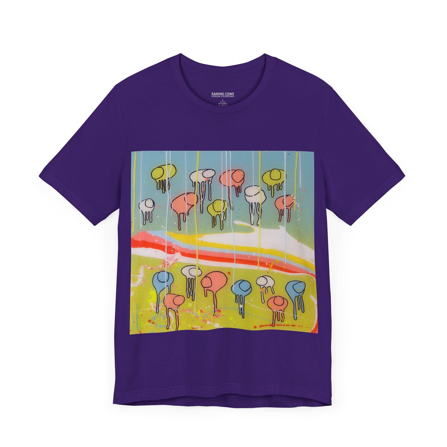 RAINING COWS "Three Leaf Clover" T-Shirt