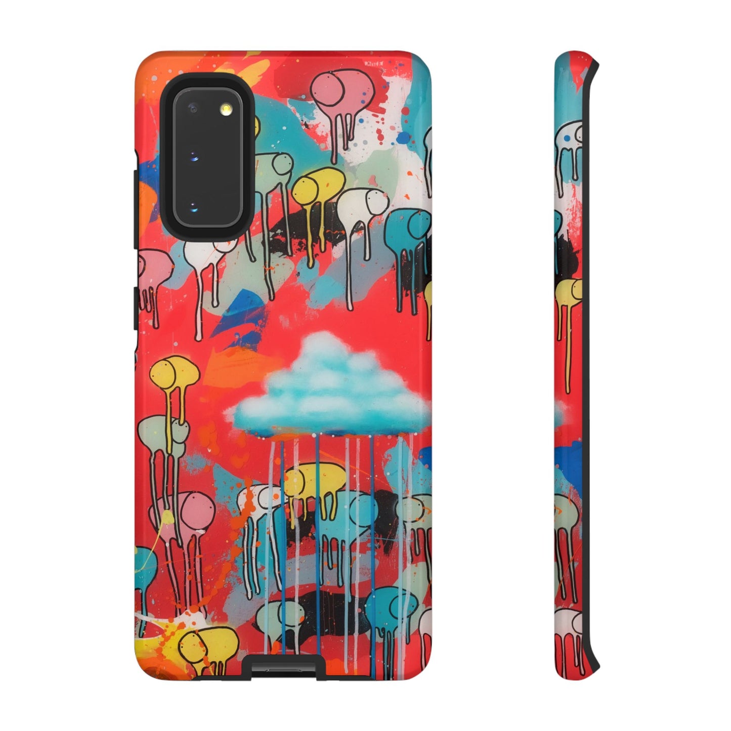 RAINING COWS "Rainbow After the Storm" Phone Case