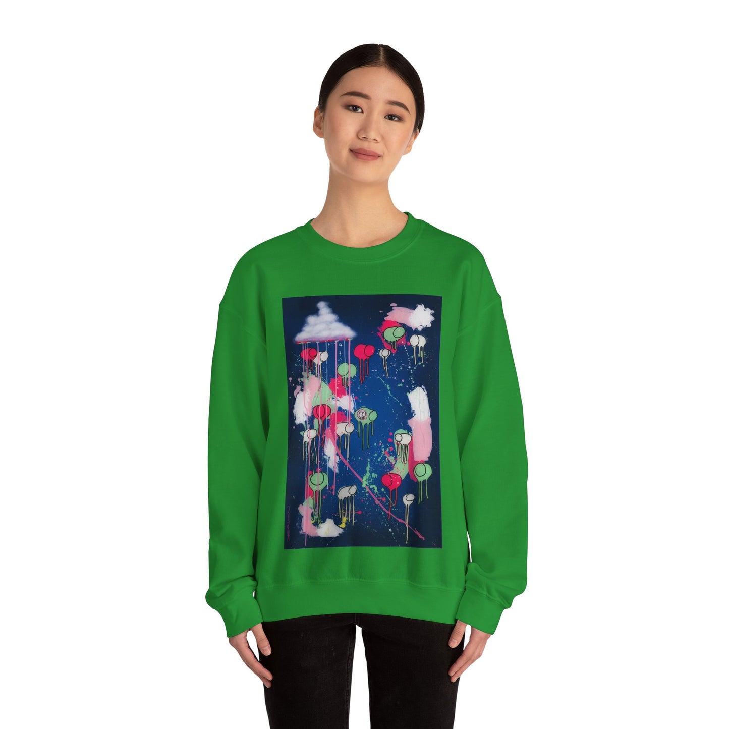 RAINING COWS "The Night Rose Thunder" Sweatshirt