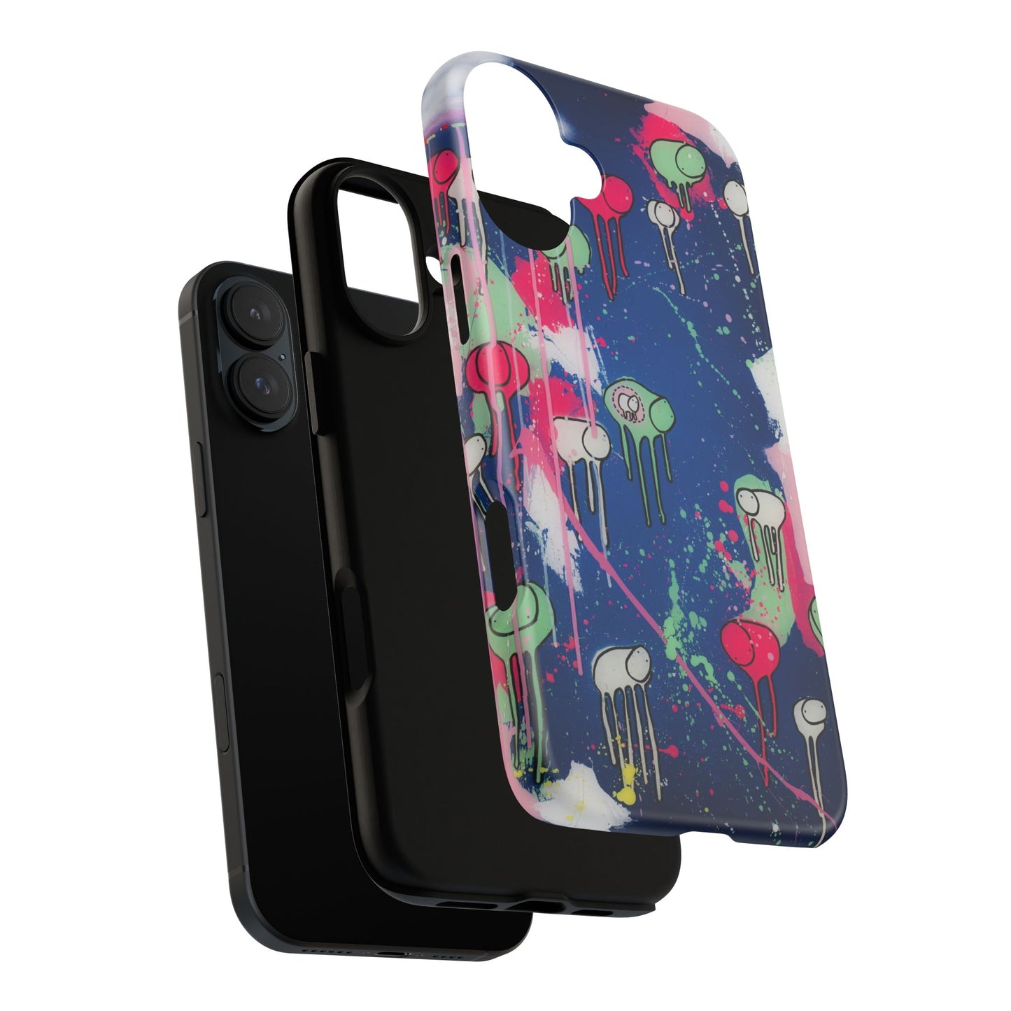 RAINING COWS "The Night Rose Thunder" Phone Case
