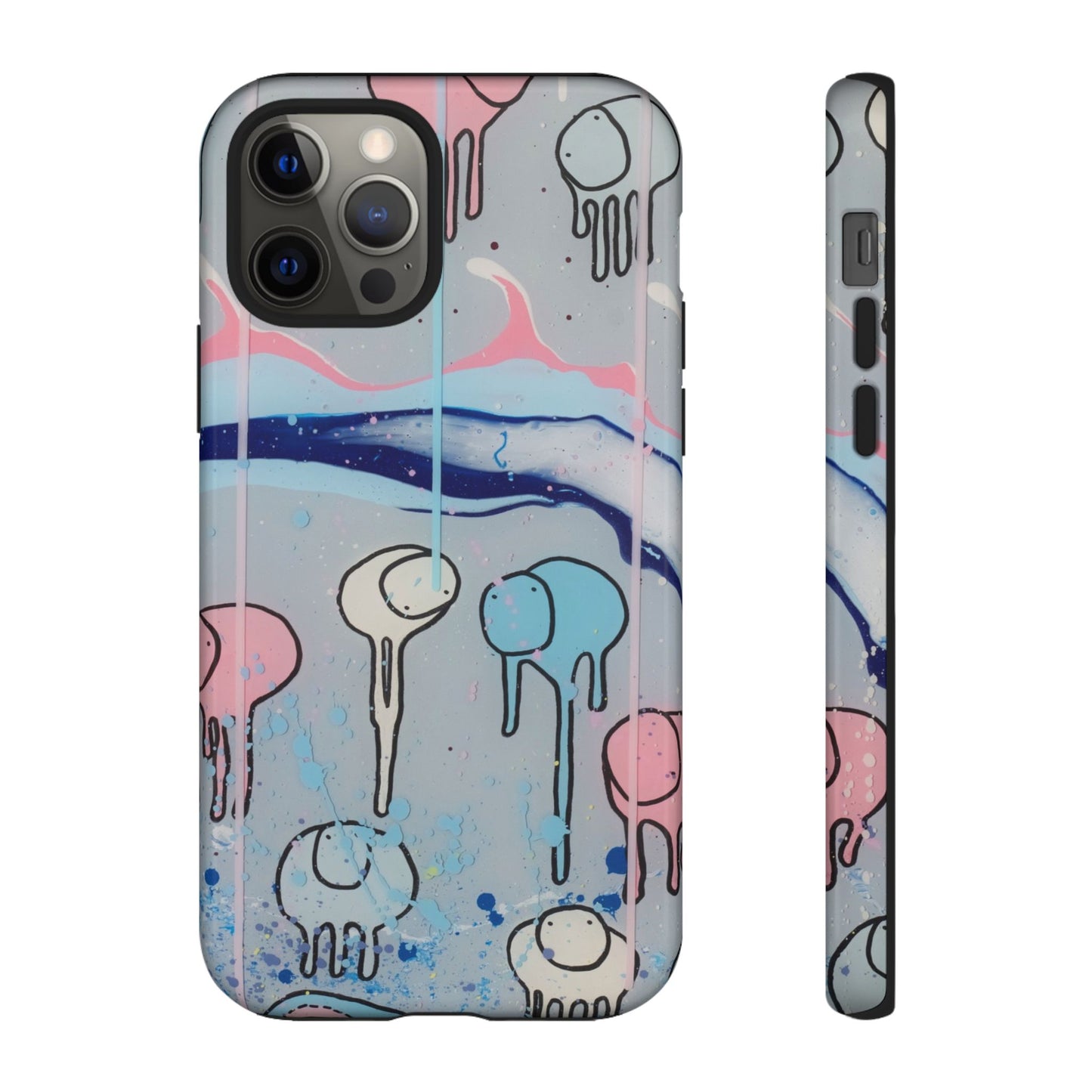 RAINING COWS "Silver Surfer" Phone Case