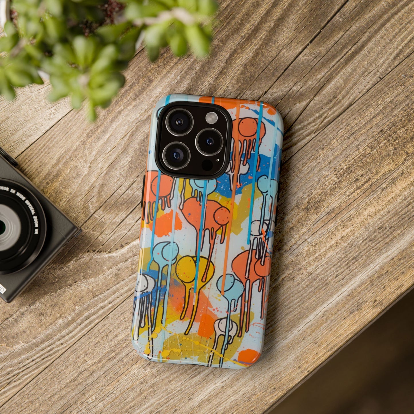 RAINING COWS "Nemo Stripes" Phone Case