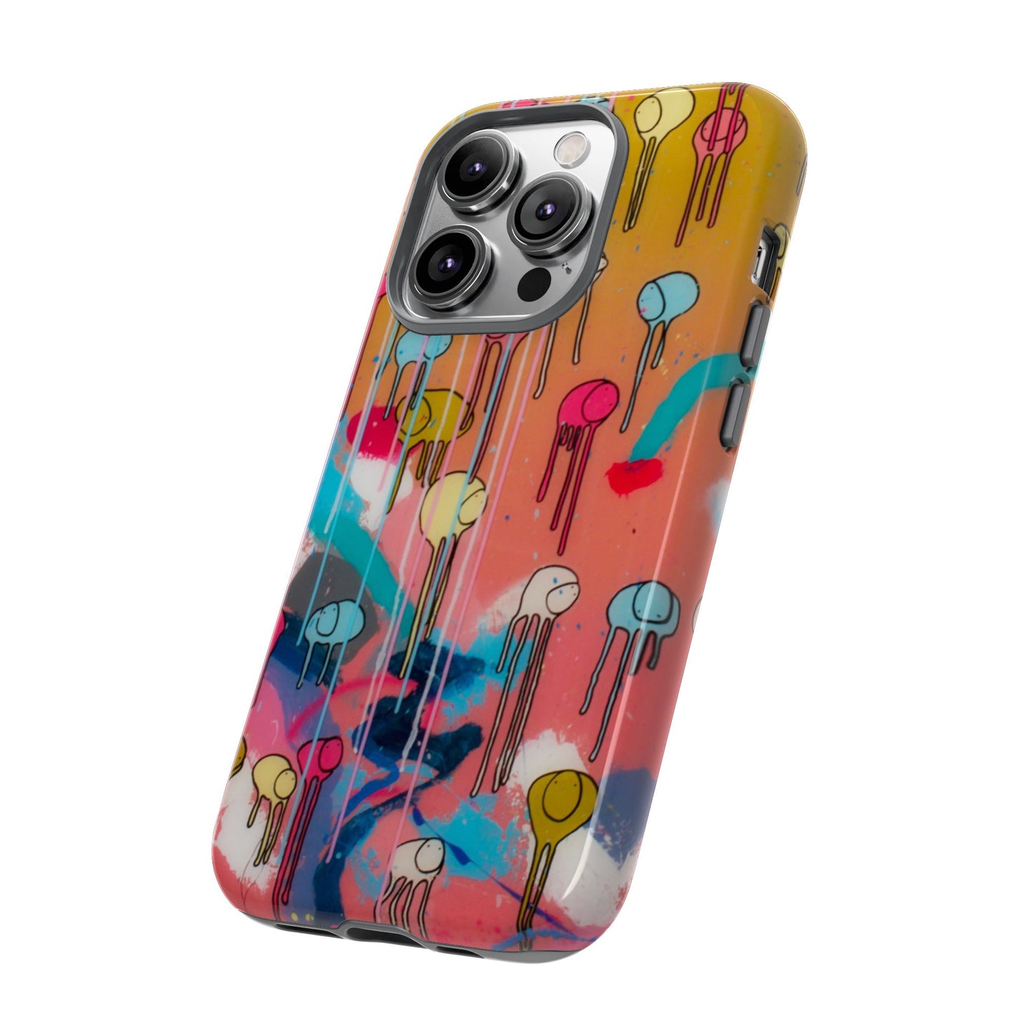 RAINING COWS "Bubble Gum Sun" Phone Case