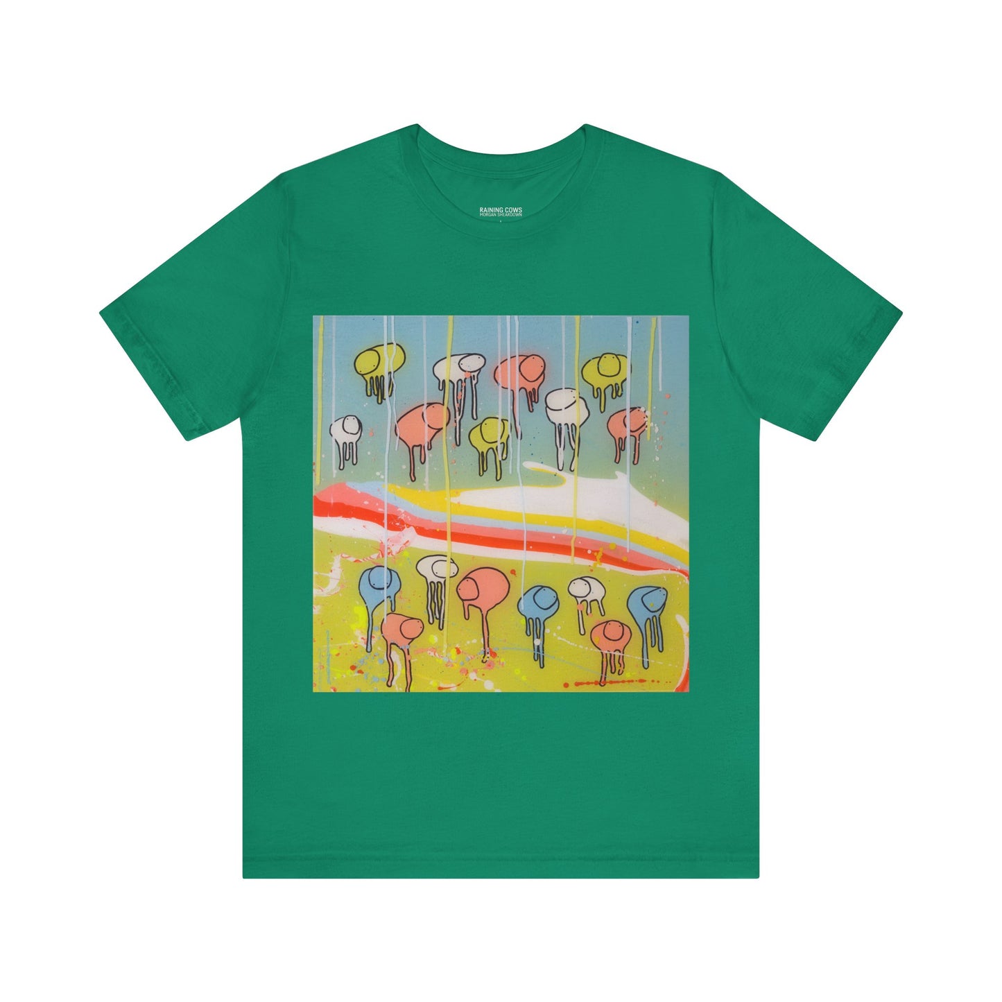 RAINING COWS "Three Leaf Clover" T-Shirt