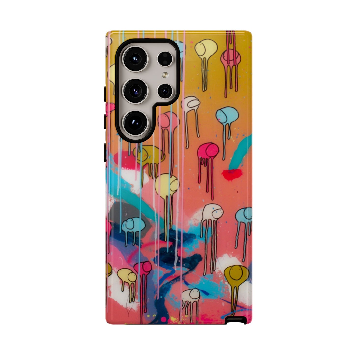 RAINING COWS "Bubble Gum Sun" Phone Case