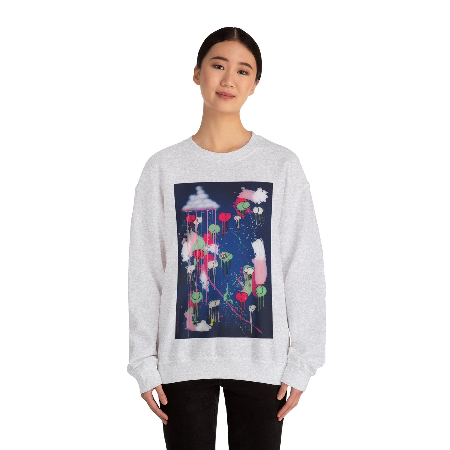 RAINING COWS "The Night Rose Thunder" Sweatshirt